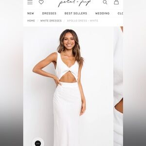 Petal & Pup Apollo dress - white